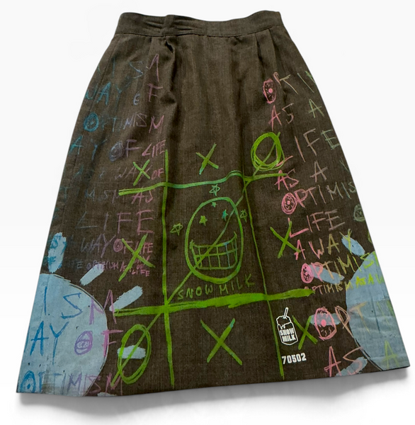 Optimism As A Way Of Life Skirt (Size Women's 6)