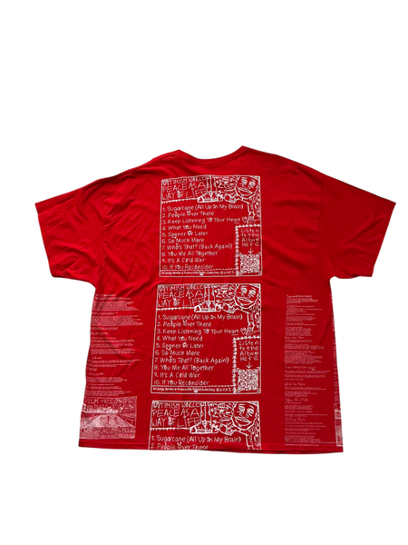 Optimism World Peace As A Way Of Life (The Wearable Album) Tee (Size 2XL)