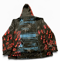 Load image into Gallery viewer, Positive Shipping Label Hoodie (Size L)
