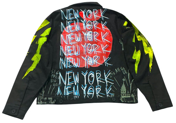 Big Apple Big Love Workwear Jacket (Size Large)