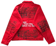 Load image into Gallery viewer, Words Hold Power Workwear Jacket (Women's Size 2XL)
