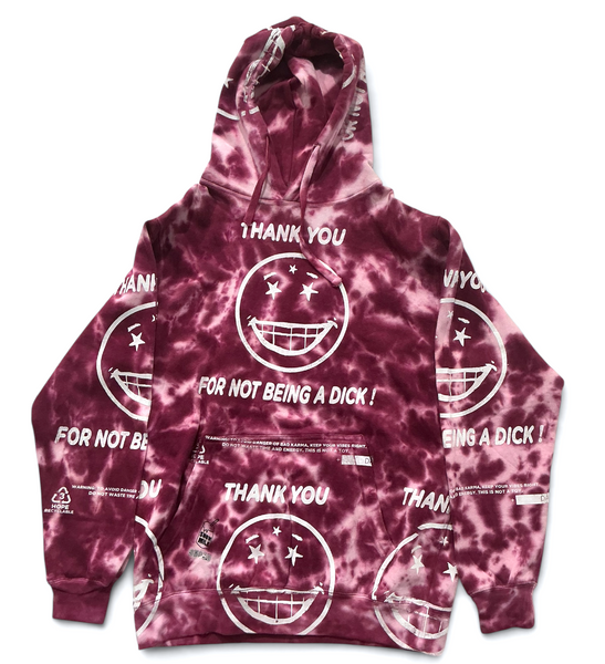 Thank You For Not Being A Dick Hoodie (Size Medium)