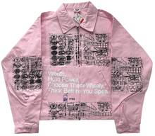Load image into Gallery viewer, Words Hold Power Workwear Jacket (Size Large)
