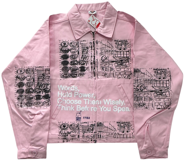 Words Hold Power Workwear Jacket (Size Large)