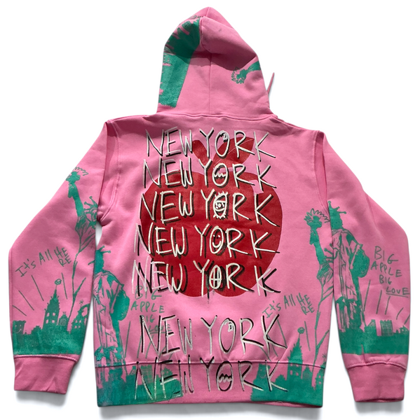 Big Apple Big Love Hoodie (Size Small)