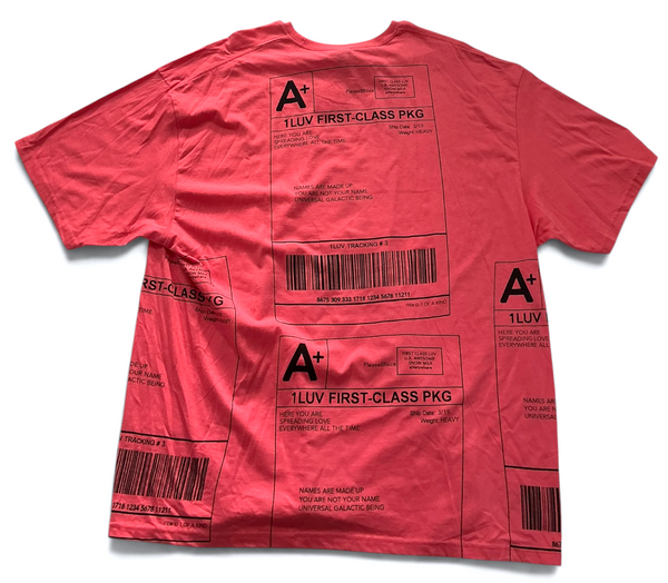 Positive Shipping Label Tee (Size 3XL)
