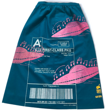 Load image into Gallery viewer, Positive Shipping Label Skirt (Size Women's 6)
