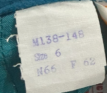 Load image into Gallery viewer, Positive Shipping Label Skirt (Size Women's 6)

