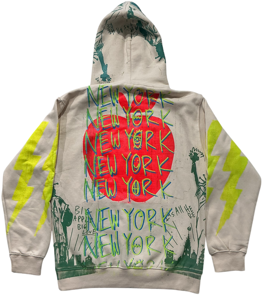 Big Apple Big Love Hoodie (Size Medium)