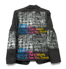 Load image into Gallery viewer, Words Hold Power Blazer (Size Women’s 8)
