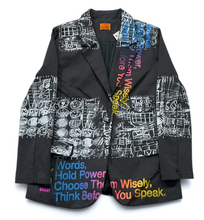 Load image into Gallery viewer, Words Hold Power Blazer (Size Women’s 8)
