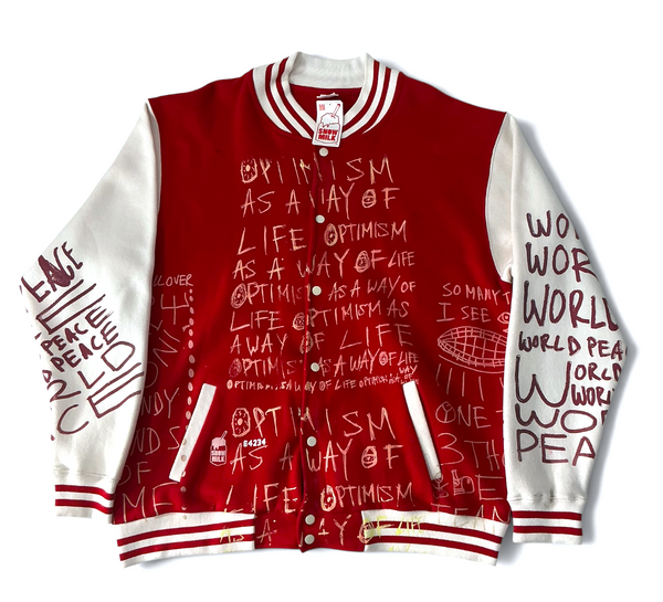 Optimism As A Way Of Life Varsity Jacket (Size 4XL)