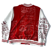 Load image into Gallery viewer, Optimism As A Way Of Life Varsity Jacket (Size 4XL)
