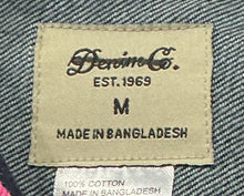 Load image into Gallery viewer, World Peace Jean Jacket (Size Medium)

