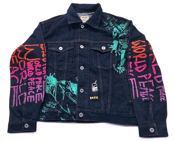 World Peace Jean Jacket (Size Small)