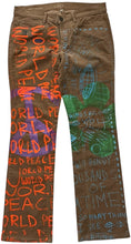 Load image into Gallery viewer, World Peace Pants (Size Women's 28)
