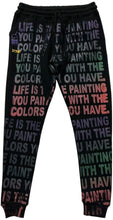 Load image into Gallery viewer, Life Is The Painting You Paint Kids Sweatpants (Size 9-10)
