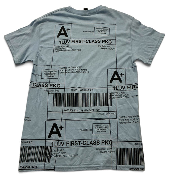 Positive Shipping Label Tee (Size Small)