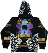 Load image into Gallery viewer, Positive Shipping Label Hoodie (Size Medium)
