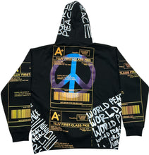 Load image into Gallery viewer, Positive Shipping Label Hoodie (Size XL)
