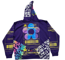 Load image into Gallery viewer, Positive Shipping Label Hoodie (Size XL)
