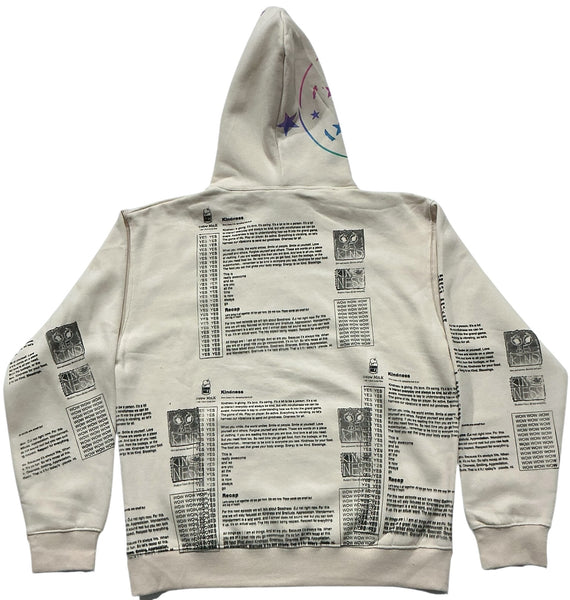 Snow Milk Kindness Hoodie (Size Large)