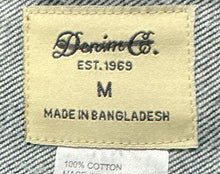 Load image into Gallery viewer, Optimism As A Way Of Life Denim Jacket (Size Medium)
