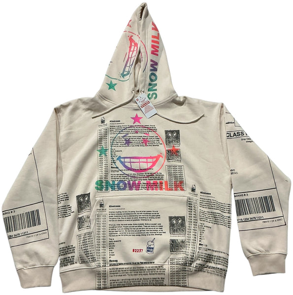 Snow Milk Kindness Hoodie (Size XL)