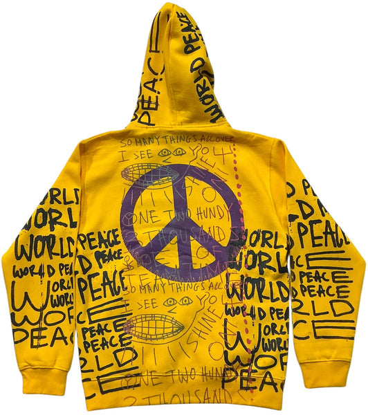 World Peace Hoodie (Size Medium)