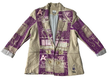 Load image into Gallery viewer, Positive Shipping Label Blazer (Size Women's Large)
