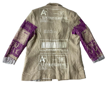 Load image into Gallery viewer, Positive Shipping Label Blazer (Size Women's Large)
