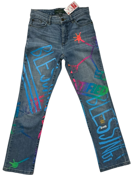 Big Blessings Women's Petite Jeans (Size 4)