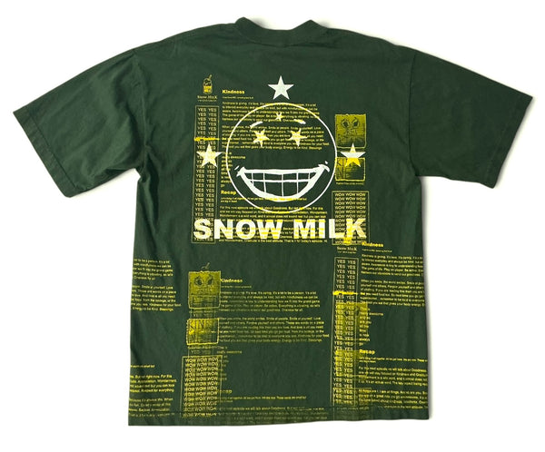 Snow Milk Kindness 6.5oz Tee (Size Medium)