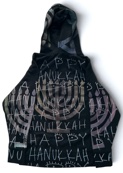 Happy Hanukkah Hoodie (Size XS)