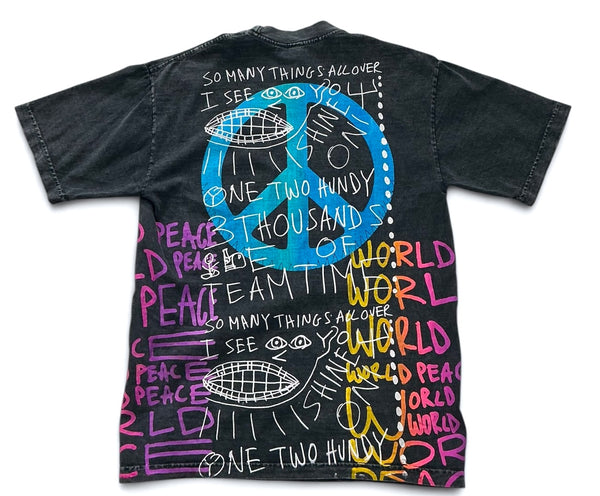 World Peace 6.5oz Tee (Size Medium)