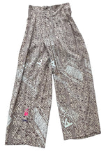 Load image into Gallery viewer, Positive Shipping Label Silk Pants (Size Women's Small)

