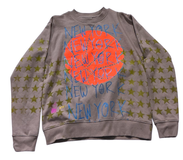 New York Basketball Crewneck (Size Small)