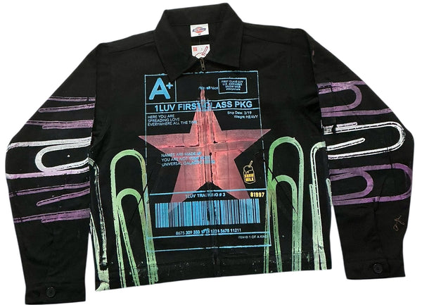 Positive Shipping Label Workwear Jacket (Size Medium)