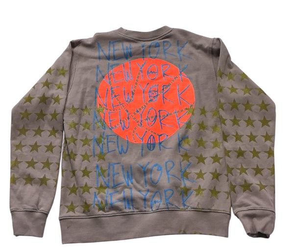 New York Basketball Crewneck (Size Small)