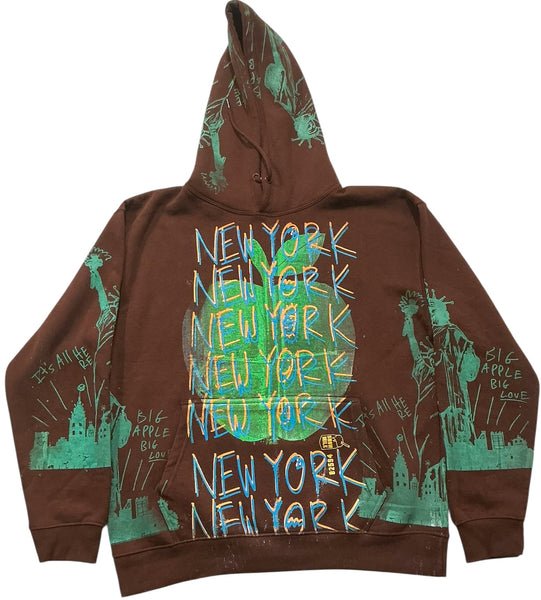Big Apple Big Love Hoodie (Size XL)
