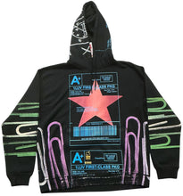 Load image into Gallery viewer, Positive Shipping Label Hoodie (Size XL)
