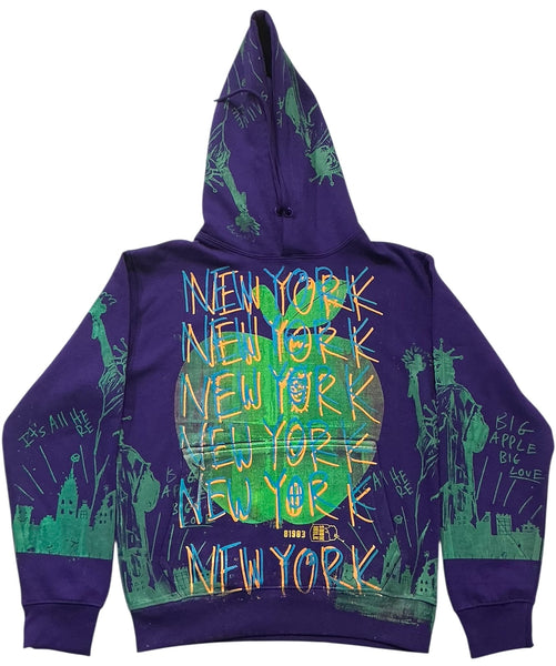 Big Apple Big Love Hoodie (Size Small)
