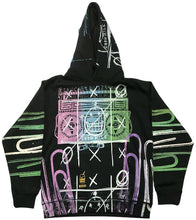Load image into Gallery viewer, Positive Shipping Label Hoodie (Size Medium)
