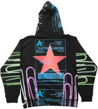 Load image into Gallery viewer, Positive Shipping Label Hoodie (Size Medium)
