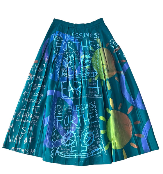 Optimism As A Way of Life Skirt (Size Women’s 8)