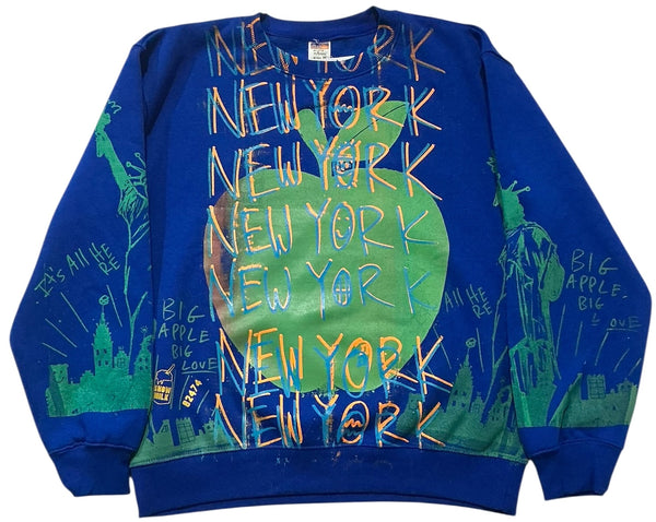 Big Apple Big Love Crewneck (Size Medium)