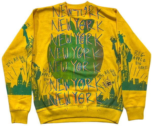 Big Apple Big Love Crewneck (Size Small)