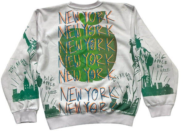 Big Apple Big Love Crewneck (Size Large)