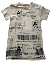 Load image into Gallery viewer, Positive Shipping Label Tee (Size XS)
