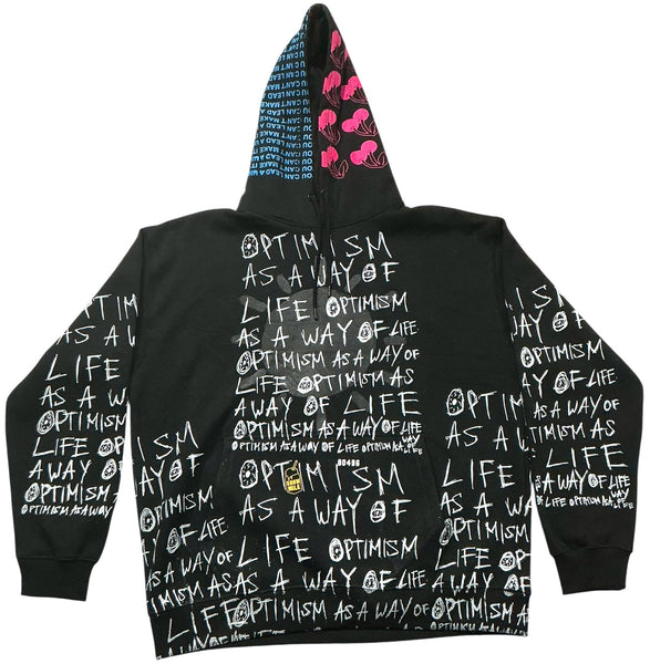 Optimism As A Way Of Life Hoodie (Size 2XL)